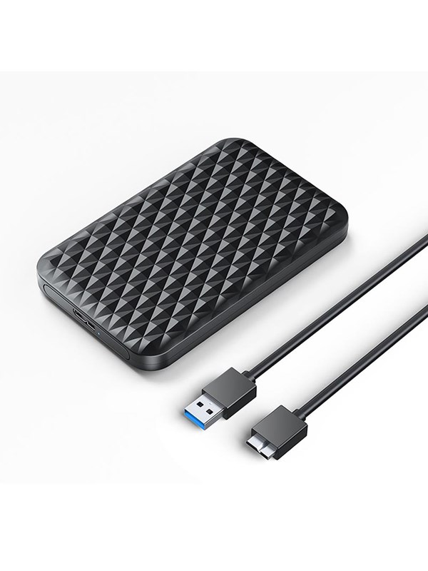 ORICO 2520U3-V1 2.5" HDD/SSD USB Micro-B 5Gb/s Disk Drive - Black