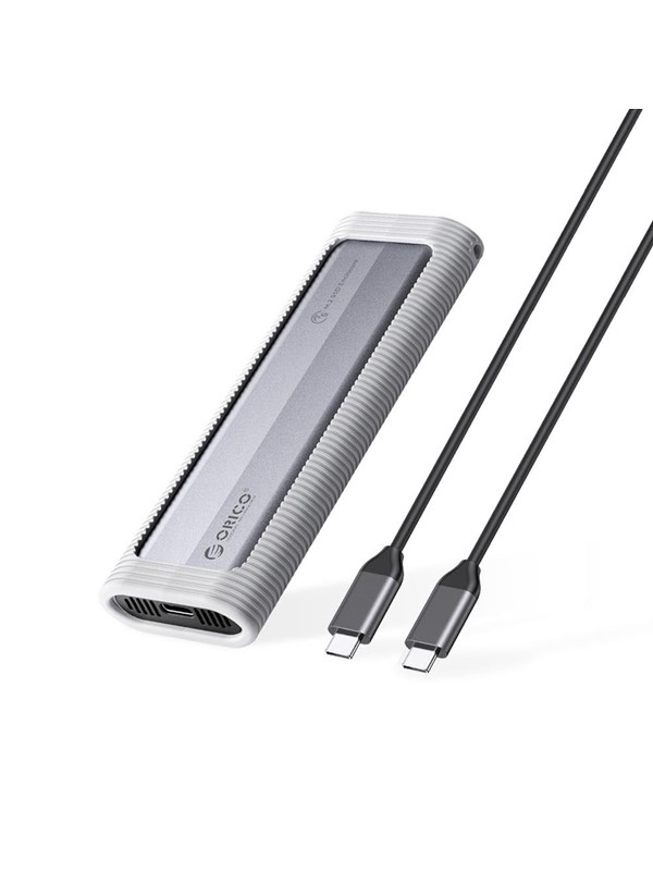 ORICO AXM2F M.2 SATA SSD USB-C 3.2 Disk Case - Gray