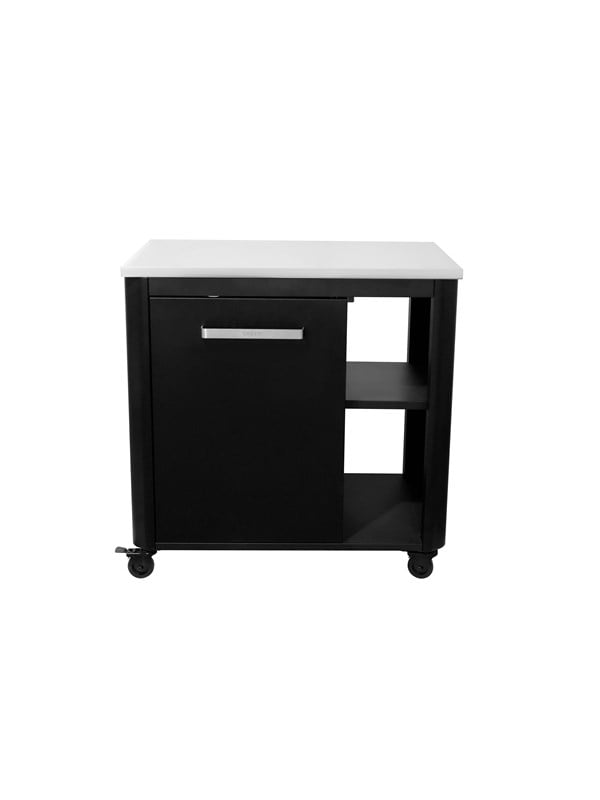 cozze outdoor kitchen 90 with stainless steel table 1 door