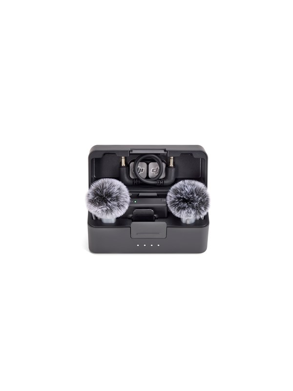 DJI Mic Mini 2 (2 lähdettä + 1 vastaanotin + latauskotelo)