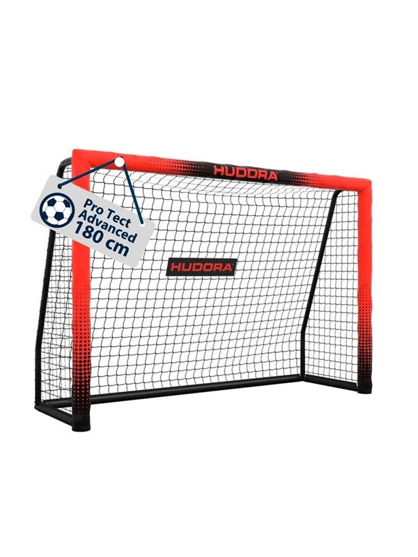 Hudora Pro Tect 180 Football Goal - Red