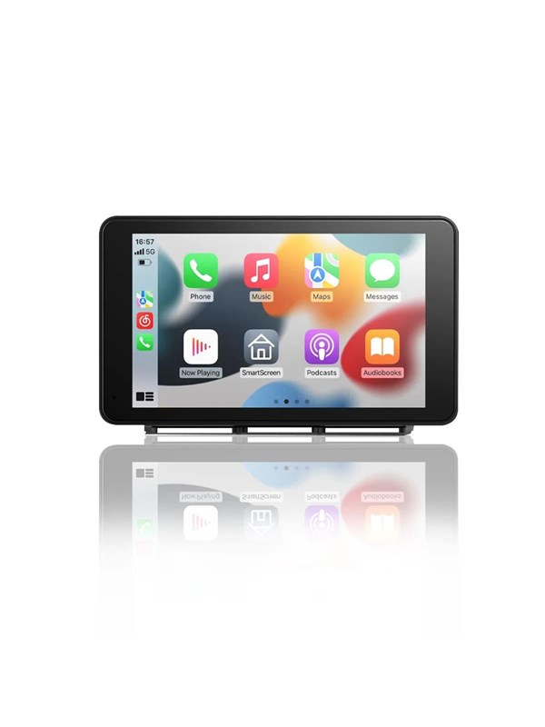 Autosky APID301 7″ Wireless CarPlay & Android Auto Screen with Backup - Smart display