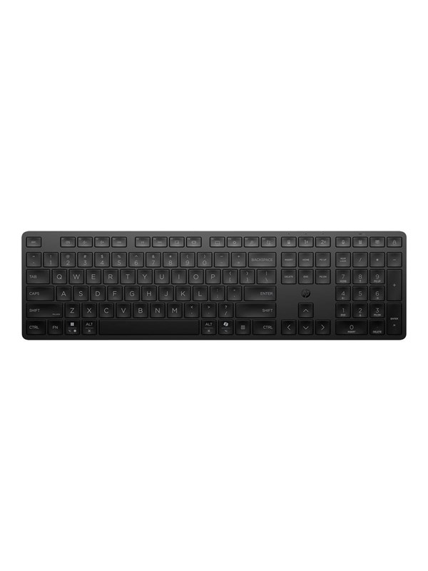 HP 490K - Näppäimistö - Englanti - Musta
