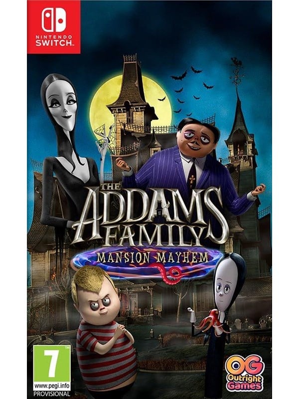 The Addams Family: Mansion Mayhem - Nintendo Switch - Toiminta