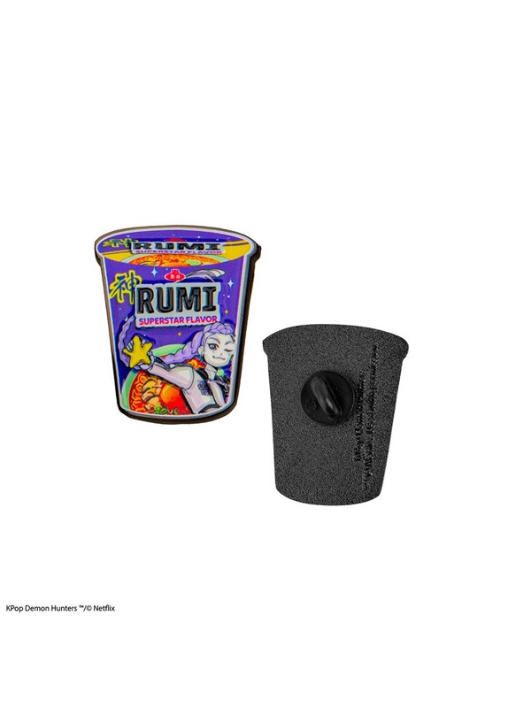 Cinereplicas - Kpop Demon Hunters - Rumi Superstar Flavor Noodles - Pin / Rintaneula
