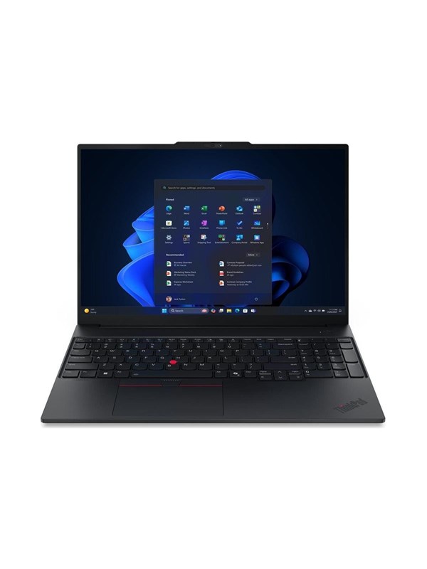 Lenovo ThinkPad E16 Gen 3 16.0" Ultra 7, 32 Gt, 512 Gt, Win 11 Pro -kannettava, musta
