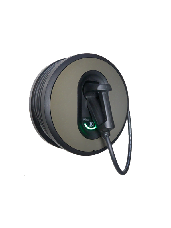 IQ-Plug IQ-home EV Charger 11kW - Type 2 Wallbox 5,5m integroidulla kaapelilla - WiFi - Valmistettu Tanskassa