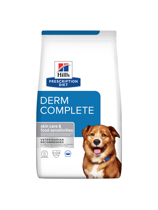 Hill's Prescription Diet Derm Complete Dry Dog Food 12kg