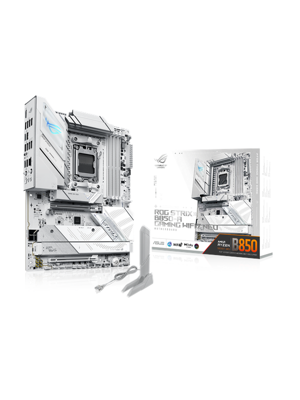 ASUS ROG STRIX B850-A GAMING WIFI7 NEO Emolevy - AMD B850 - AMD AM5 - DDR5 RAM - ATX