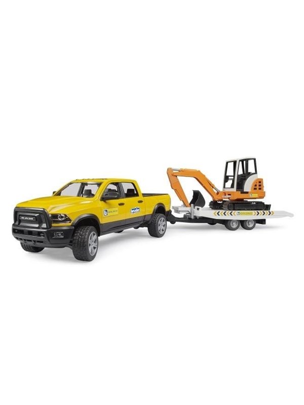 Bruder RAM Rental Service with Mini excavator