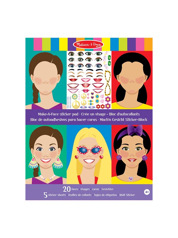 Melissa & Doug MND Make-a-Face Sticker Pad