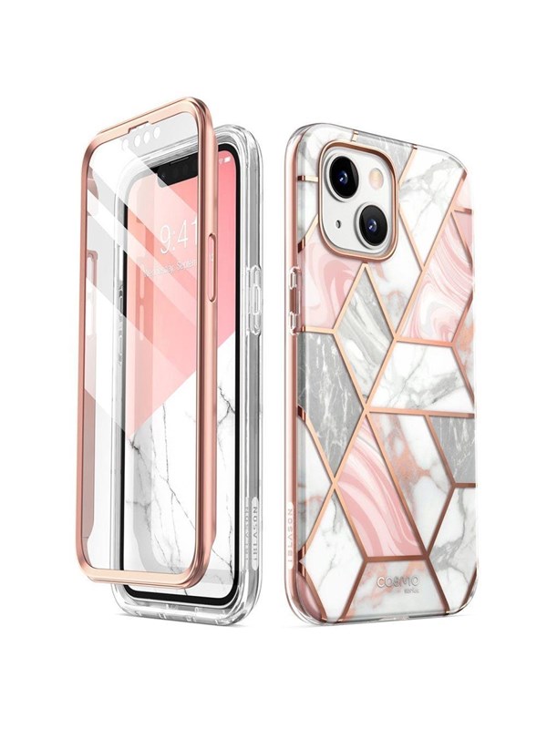 SUPCASE Cosmo Case for iPhone 14 Plus - Pink Marble