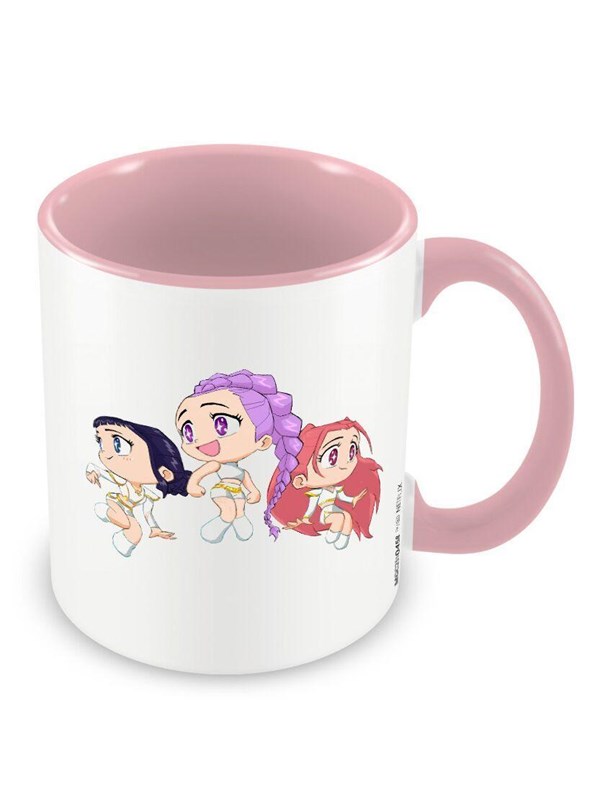 Pyramid - Mug K-Pop Demon Hunters (Huntrix Chibi) Pink Pod - Mukit