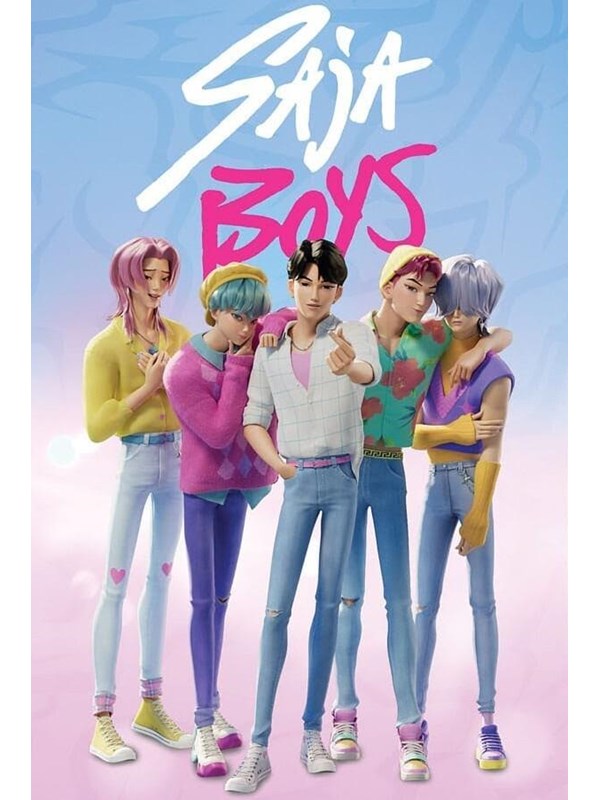 Pyramid - V3 Maxi Poster K-Pop Demon Hunters (Saja Boys) - Juliste