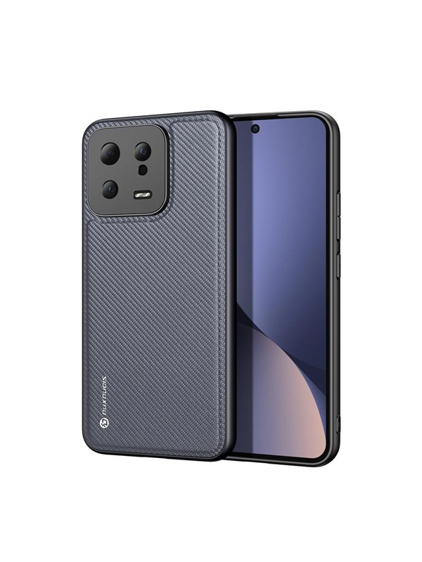 Dux Ducis Fino Case for Xiaomi 13 Cover with Silicone Frame Grey