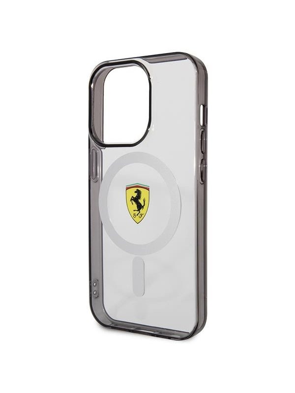 Ferrari Outline MagSafe Case for iPhone 14 Pro Max - Clear