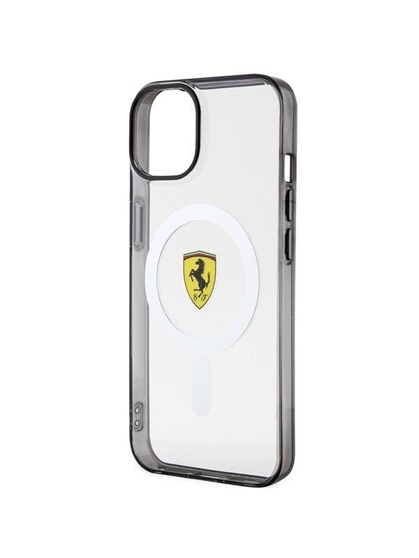 Ferrari Outline MagSafe Case for iPhone 14 - Clear