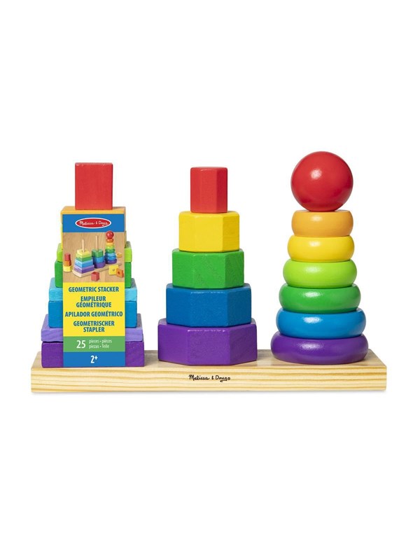 Melissa & Doug Stacking Toy Geometric