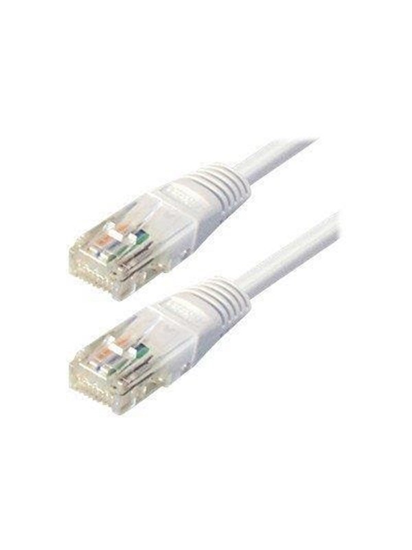 Alcasa electronik Good Connections patch cable - 25 cm - white - Valkoinen - 0.25m