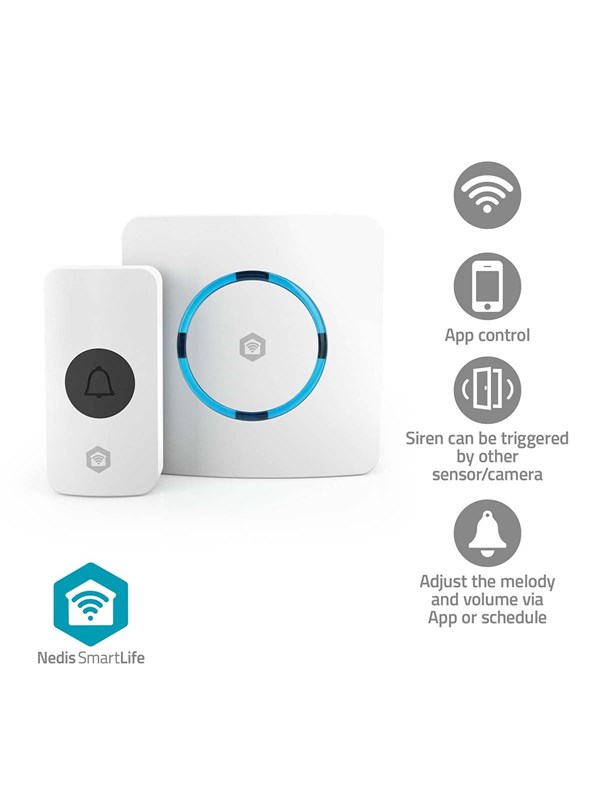 Nedis SmartLife Chime WiFi White