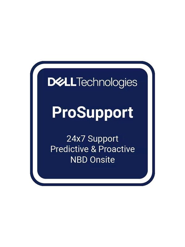 Dell Upgrade from 3Y Basic Onsite to 3Y ProSupport - extended service agreement - 3 years - on-site
