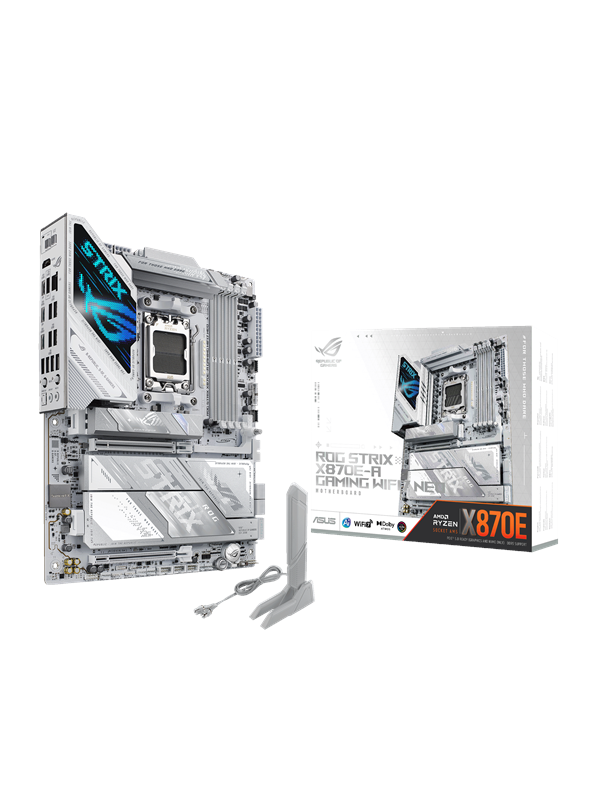ASUS ROG STRIX X870E-A GAMING WIFI7 NEO Emolevy - AMD X870E - AMD AM5 - DDR5 RAM - ATX