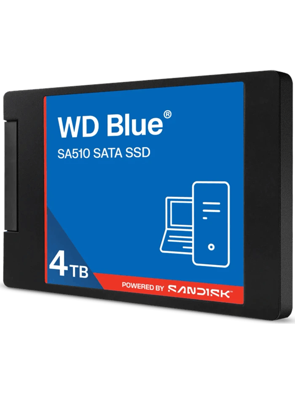 SANDISK WD Blue SA510 SSD - 4TB - SATA-600 - 2.5"