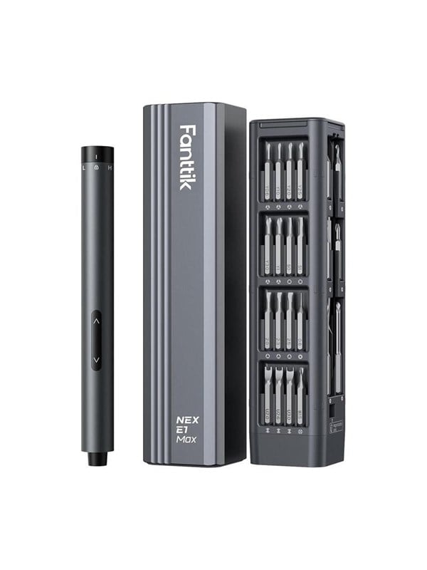 Fanttik E1 Max 3.7V electric screwdriver set - Grey