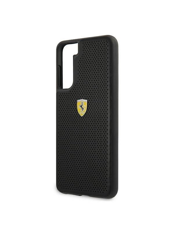 Ferrari On Track Perforated Case for Samsung Galaxy S21 - Black