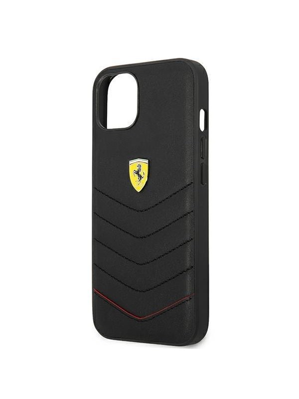 Ferrari Off Track Quilted Case for iPhone 13 mini - Black