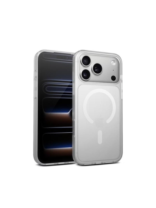CRONG Hybrid Matte Magnetic - MagSafe iPhone 17 Pro Max Case (White)
