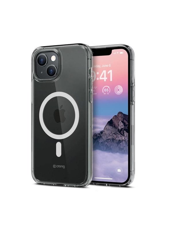 CRONG Clear MAG Cover - iPhone 14 Plus MagSafe Case (Clear)
