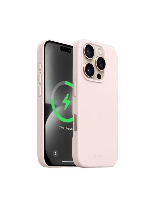 CRONG Color Cover Magnetic - iPhone 16 Pro Max MagSafe Case (Sand Pink)