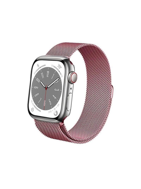 CRONG Milano Steel - Stainless Steel Strap for Apple Watch 38/40/41/42 mm (Rose Gold)