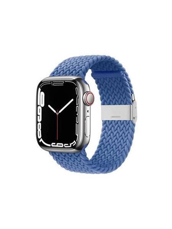 CRONG Wave Band - Braided Apple Watch Strap 38/40/41/42mm (Blue)