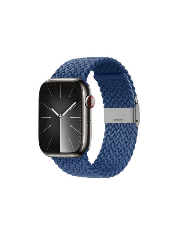 CRONG Wave Band - Braided Apple Watch Strap 44/45/46/49mm (Blue)