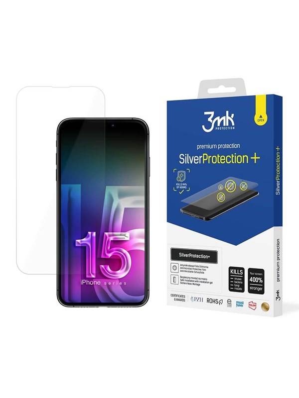 3mk Apple iPhone 15 - SilverProtection+