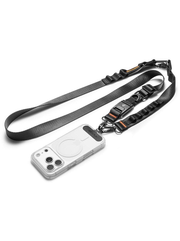 Spigen Universal Crossbody Lanyard Strap (Strap 1P + ConTag 1P + Connector 2P) DA30M - black