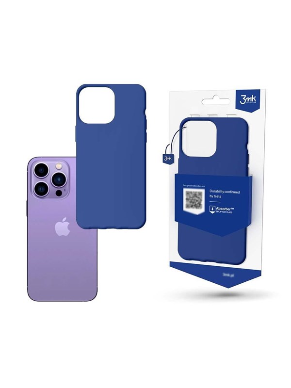 3mk Matt Case for iPhone 14 Pro - Blue