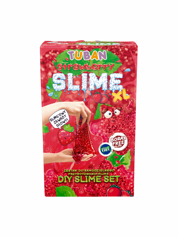 Tuban Pakkaus - DIY Slime - Mansikka XL