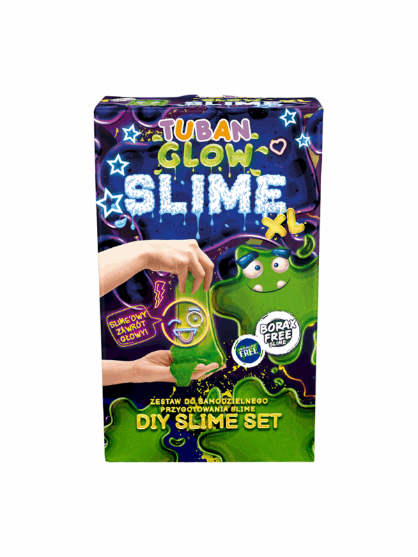 Tuban Pakkaus - DIY Slime - Pimeässä hohtava XL