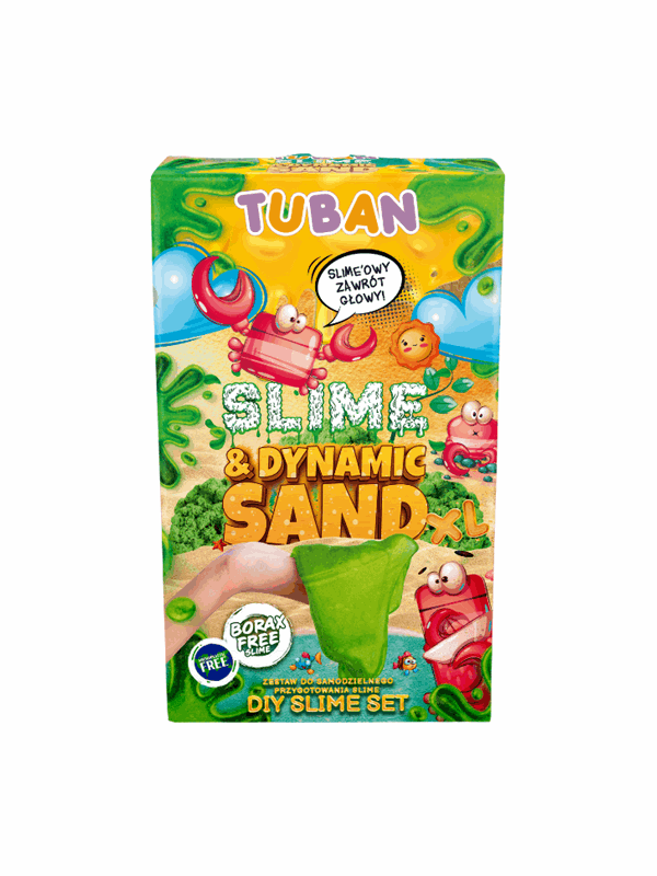 Tuban Pakkaus - Diy Slime & Dynamic Sand Xl