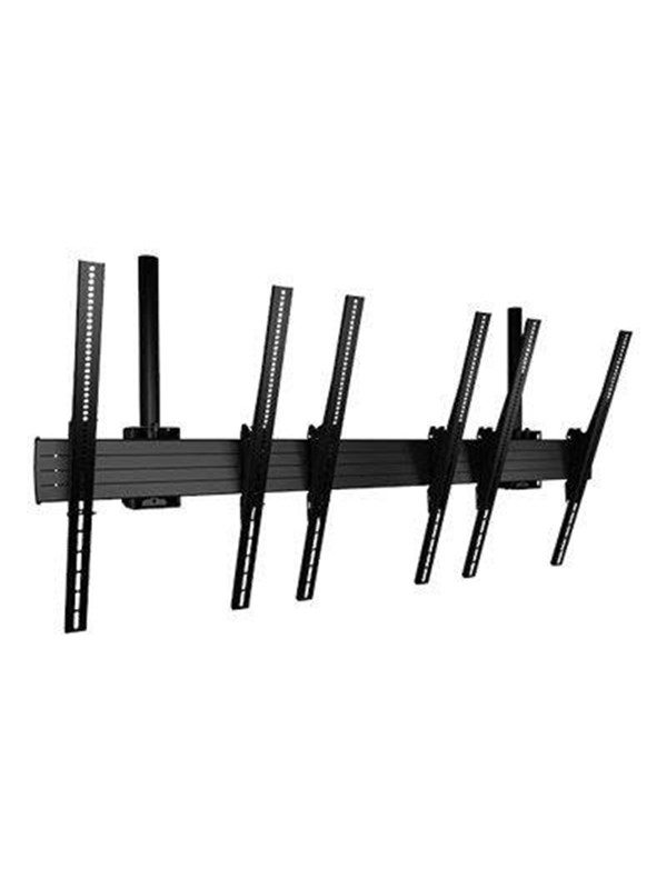 Chief Fusion 3x1 Menu Board Ceiling Display Mount - For Displays 40-55"" - Portrait - Max 170.1 kg - recommended for 55""