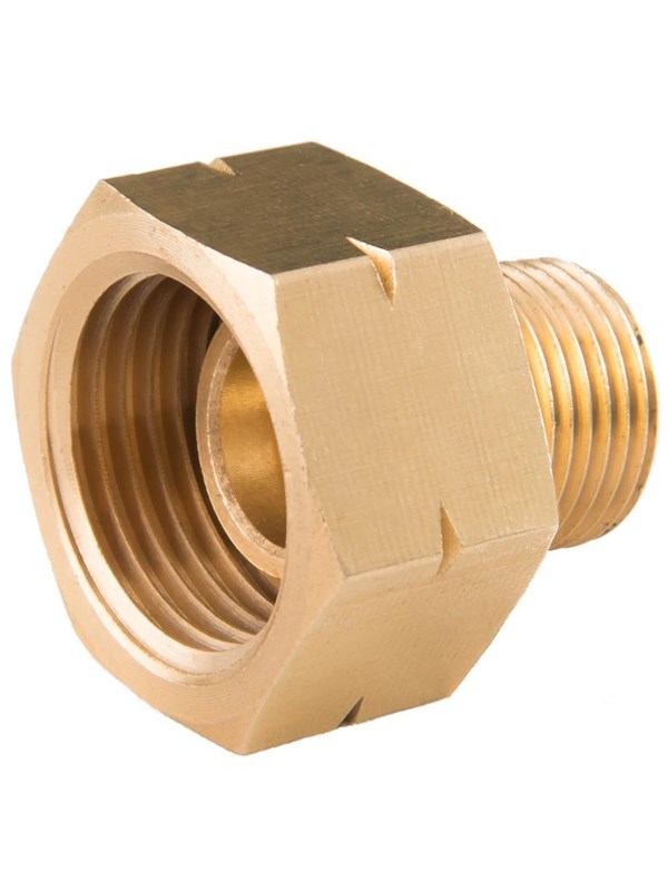 Meva Gas cylinder adapter adapter 21.8mm L - 3/8" L