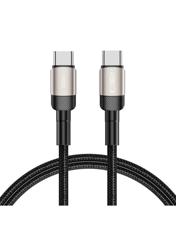 Tech-Protect UltraBoost Evo Cable USB-C / USB-C PD 100W 5A 1m - Titanium