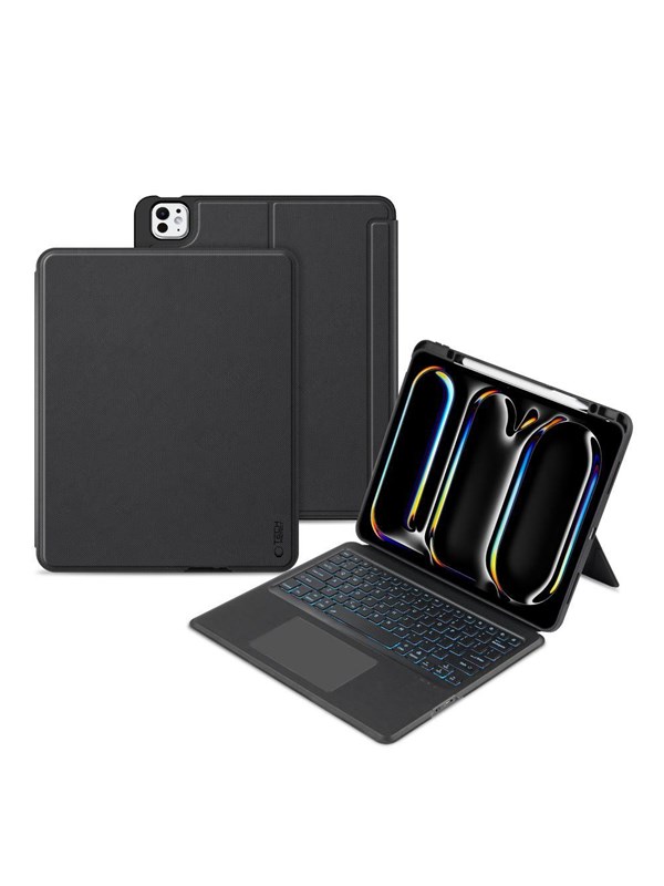 Tech-Protect SC Mag Pen + Keyboard iPad Pro 13" 7th Gen Case (2024) - Black
