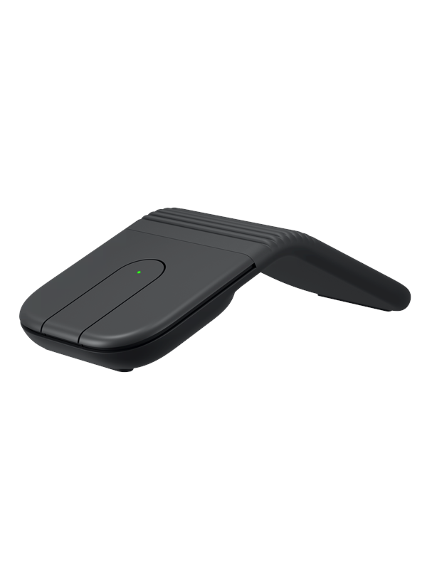Logitech Mobi Fold - Graphite - Hiiri - Optinen - 4 painiketta - Harmaa