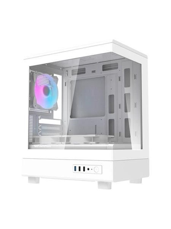 Darkflash DB330M Computer Case + 3 Fans - Kotelot - Valkoinen
