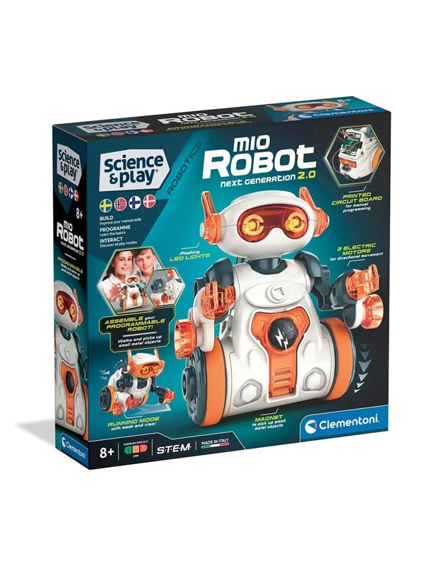 Clementoni Mio The Robot New (SE) (NO) (FI) (DK)