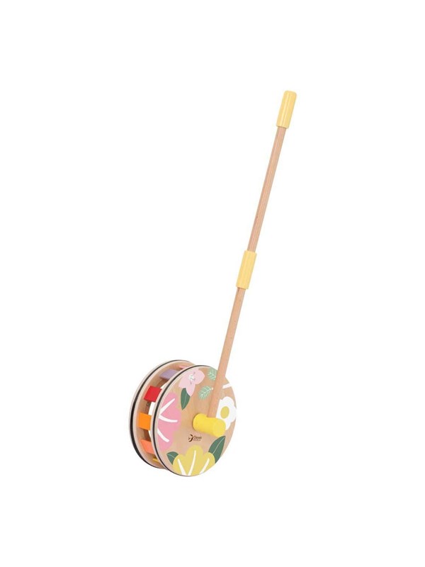 Classic World Wooden Push Toy Rainbow